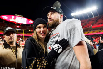 Taylor Swift Cheers On Travis Kelce the Day After Her Birthday — Joined by Kylie Kelce