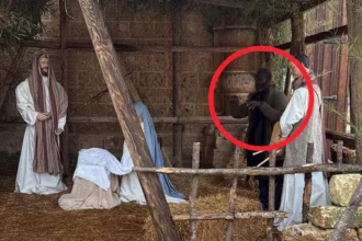 Fugitive in Italy caught after hiding as a statue in Christmas nativity scene