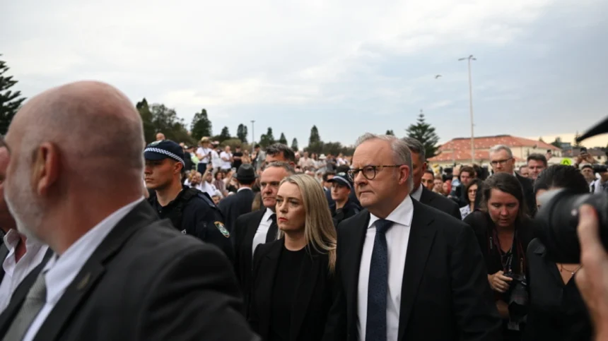 Australian Prime Minister Booed at Bondi Beach Memorial for Terror Attack Victims